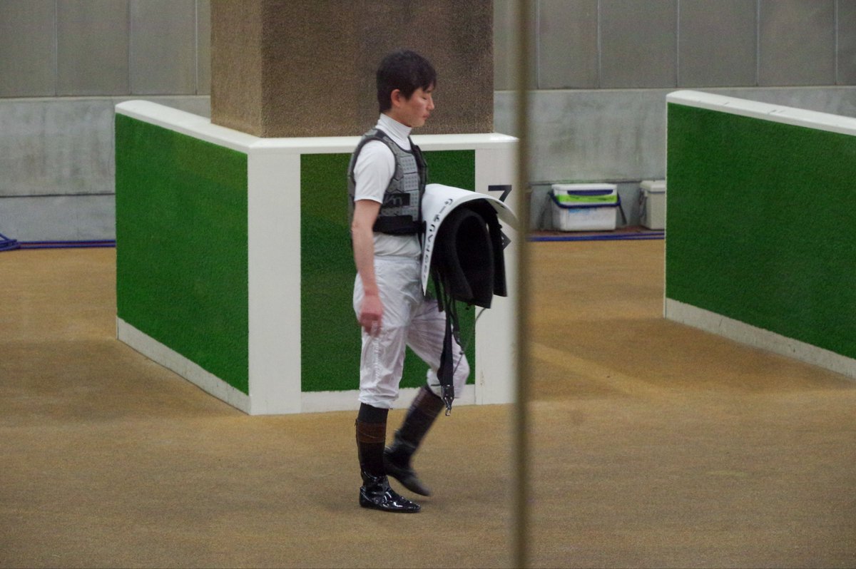 taramopicture's tweet photo. 2026/05/30
金子光希騎手

暗い場所＋iSO感度爆上げして撮ったから粗いなぁ😭 https://t.co/Da8r0RWirH