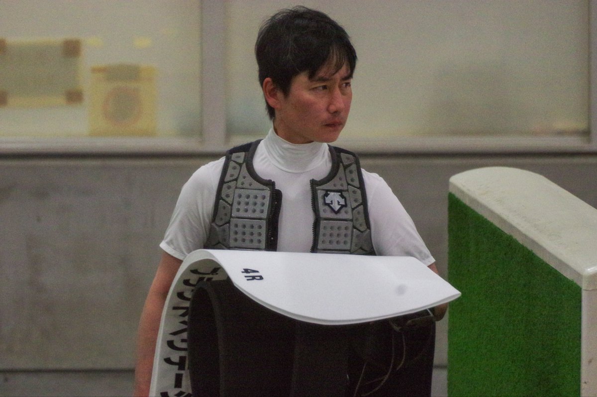 taramopicture's tweet photo. 2026/05/30
金子光希騎手

暗い場所＋iSO感度爆上げして撮ったから粗いなぁ😭 https://t.co/Da8r0RWirH
