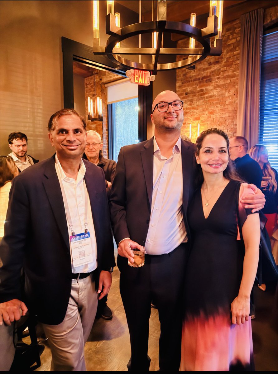 P_Shams_'s tweet photo. Never forget the people and mentors @Sushilberiwal @CShahMD who helped shape you into who you are today.

My #residency #radonc family ☢️

Forever grateful for my @AHNtoday family and the people who were part of the journey.  

#ASTRO26 @ASTRO_org https://t.co/JDP3bgl6t7