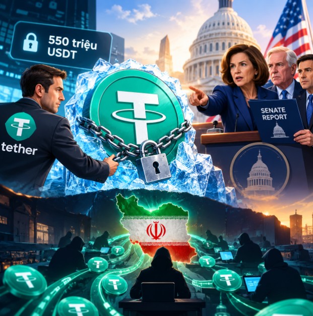 LandMax2025's tweet photo. 🔥 Tether vừa đóng băng gần 550 triệu USDT liên quan đến Iran — nhưng câu chuyện chưa dừng ở đó!
🇺🇸 Các Thượng nghị sĩ Dân chủ lại tung báo cáo, chỉ ra mức độ phụ thuộc đáng chú ý của Iran vào USDT.
⚔️ Một bên nói về nỗ lực ngăn dòng tiền bất hợp pháp, bên kia đặt câu hỏi về quy mô sử dụng stablecoin trong mạng lưới ngầm.
💡 Theo góc nhìn của mình, đây là tín hiệu cho thấy stablecoin đang trở thành một mắt xích quan trọng trong cuộc chiến kiểm soát dòng tiền toàn cầu.
👀 Vấn đề đáng chú ý không chỉ là 550 triệu USDT bị đóng băng, mà là: còn bao nhiêu dòng tiền tương tự đang nằm ngoài tầm kiểm soát?
👉 Bạn nghĩ Tether đang chứng minh khả năng kiểm soát dòng tiền, hay vụ việc này sẽ khiến stablecoin chịu thêm áp lực pháp lý?