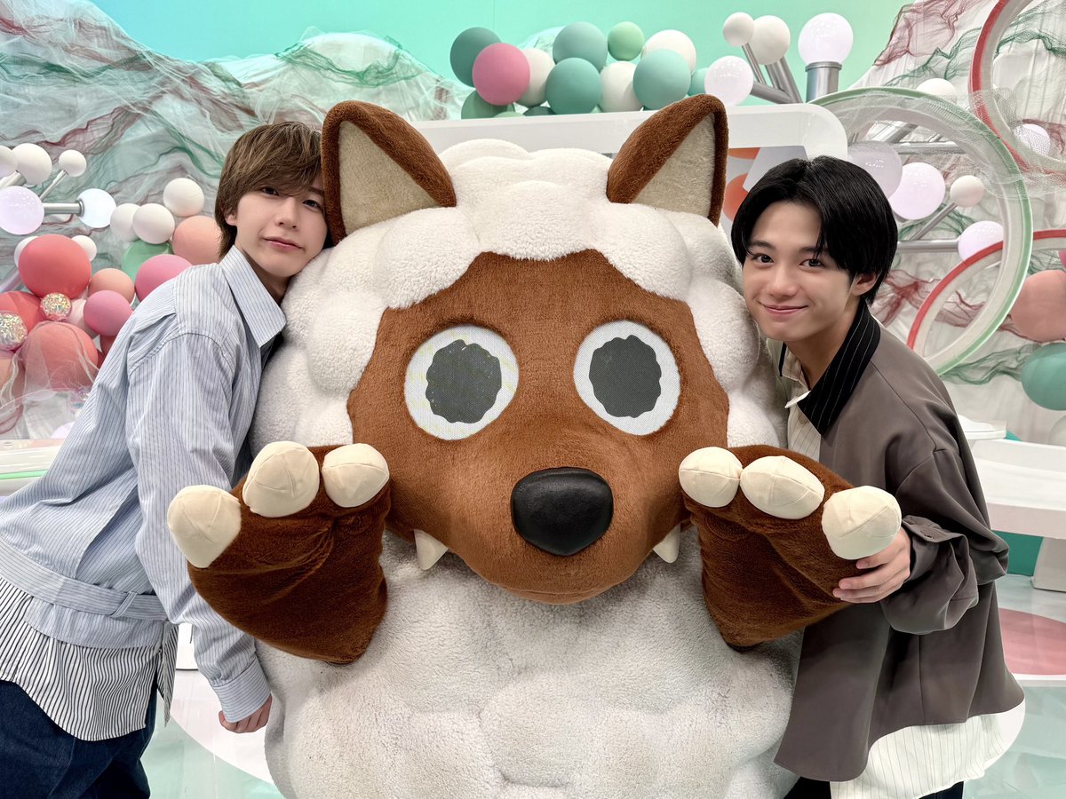 jr_official_X's tweet photo. 今日放送の『 #ドデスカ！ 』に #AmBitious より #真弓孟之 #永岡蓮王 が生出演いたしました🤍🫳🏻🫳🏻❤️

ご覧いただいた皆さま、ありがとうございました👀☀️ https://t.co/JM3wapcf1T