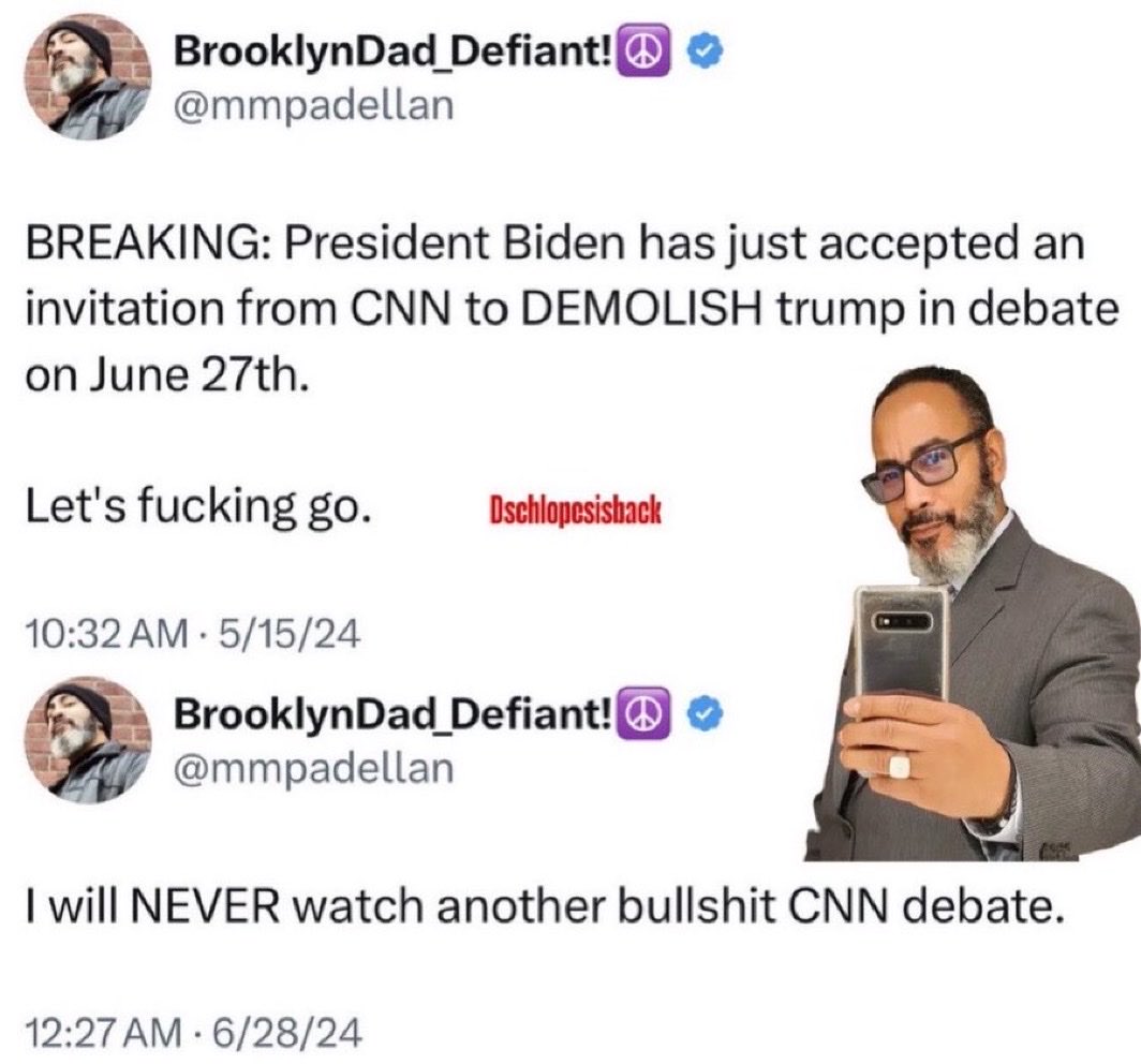 DschlopesIsBack's tweet photo. Just wanted to remind you that Brooklyn Dad made one of the worst and most embarrassing predictions in the history of mankind 🤦‍♂️ https://t.co/geukT4CAfr