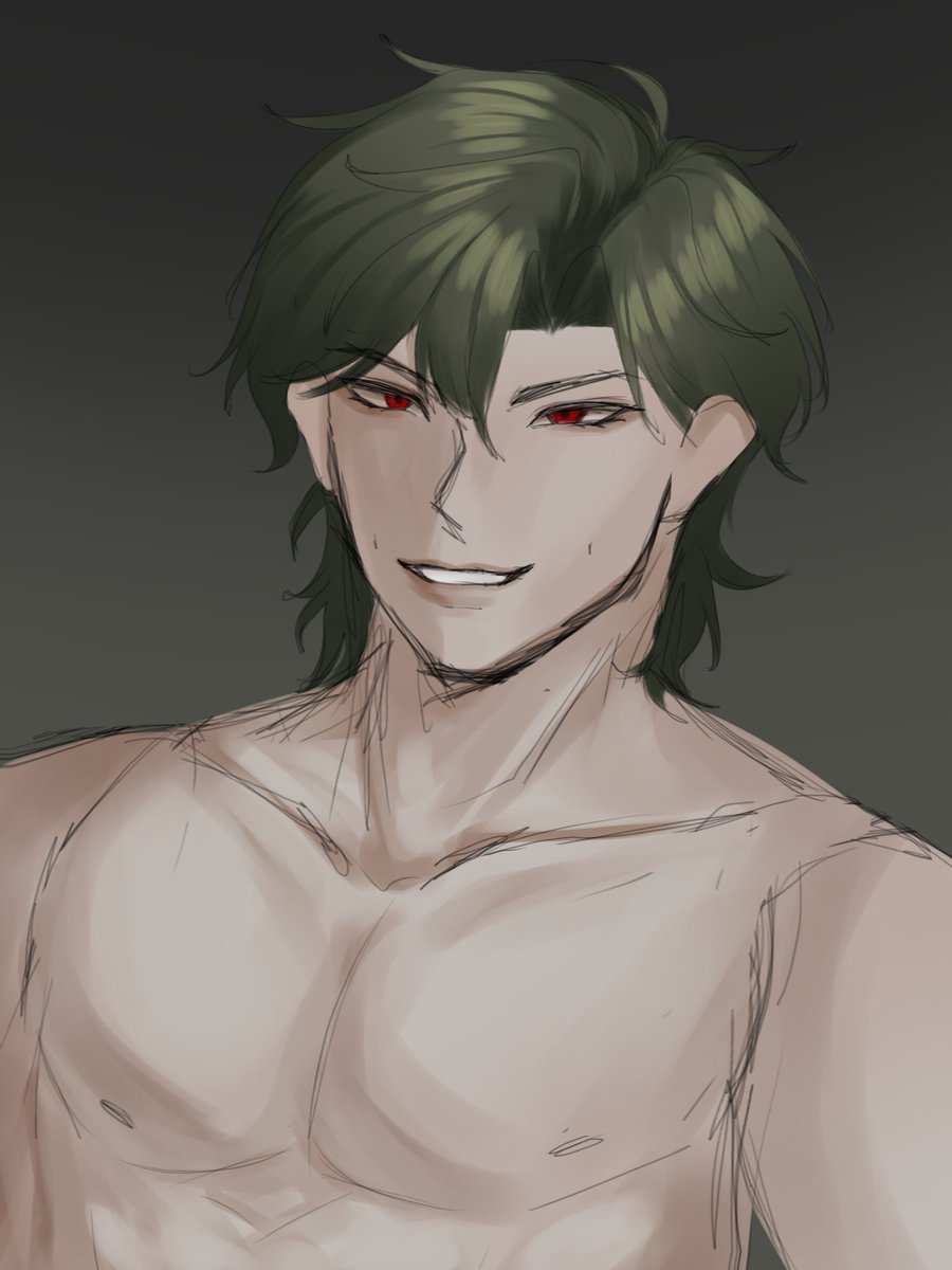 daun00_am's tweet photo. Rkgk dulu, art serius kapan².
(Anjay ganteng ga gw?) https://t.co/qkXAcRT3av