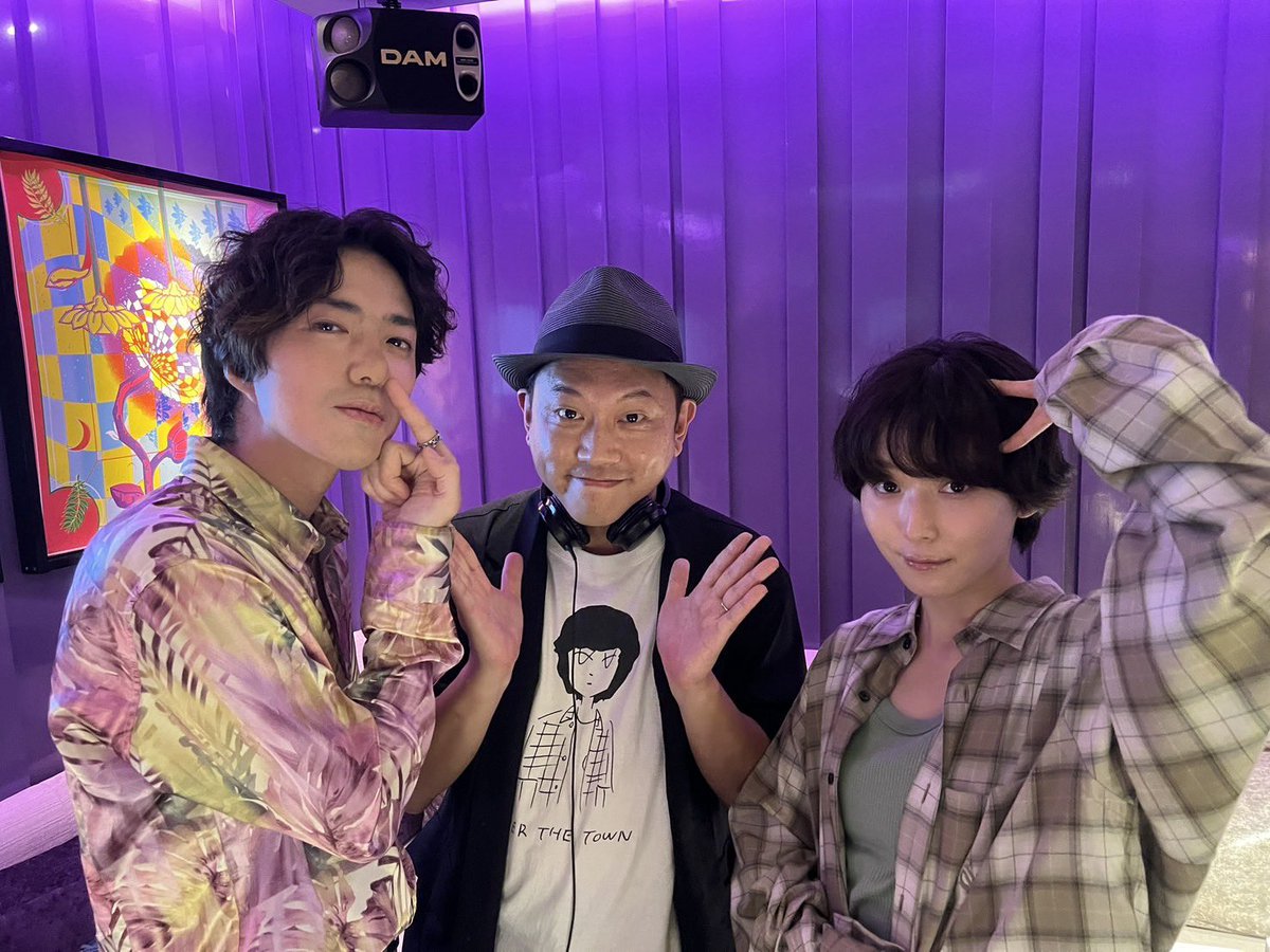 Yuki_Saito's tweet photo. 竜雅と文ちゃん！
若葉竜也くんが友情出演してくれました。
アンメットがあったからこそ、ダウンタイムの挑戦ができた。来てくれて嬉しかったし、自然と身が引き締まった。
あの時の約束は守ってます！
また現場での再会を楽しみにしてます。　

#ダウンタイム　#PlasticBeauty
#若葉竜也　#松岡茉優 https://t.co/uROxxMG3oo