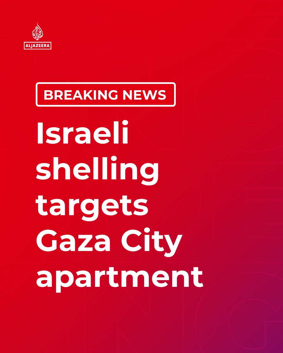 AJEnglish's tweet photo. BREAKING:  An Israeli drone strike targets a residential apartment in Gaza City’s al-Nasr neighbourhood, with children among those severely injured, according to medical sources at al-Shifa Hospital.

🔴 LIVE updates: https://t.co/y2yzLJD1q4 https://t.co/UaKMwTQk3Y
