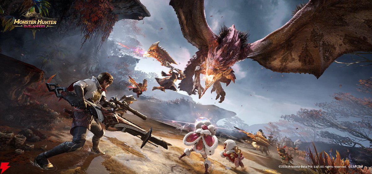 dengekionline's tweet photo. 『モンスターハンター アウトランダーズ』開発インタビュー🎮
https://t.co/9ts4mQ4c81

CBTの反響を受けた「コントローラー対応」の決定や、全武器を扱える主人公の性能、コンシューマ版との差別化についてプロデューサー陣に話を伺いました✨シーズン制による今後の展開も必見！ https://t.co/uT17lGVF9y