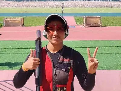 SportsArena1234's tweet photo. SILVER FOR TRAP WOMEN'S TEAM AT THE ASIAN GAMES

The Indian Trio of Neeru, Manisha and Aashima have won 🥈 in Women's Trap team 👏👏

Neeru also qualified for the Individual final

Neeru - 118
Aashima Ahlawat - 106
Manisha Keer - 104 https://t.co/eqc1U7LTaK