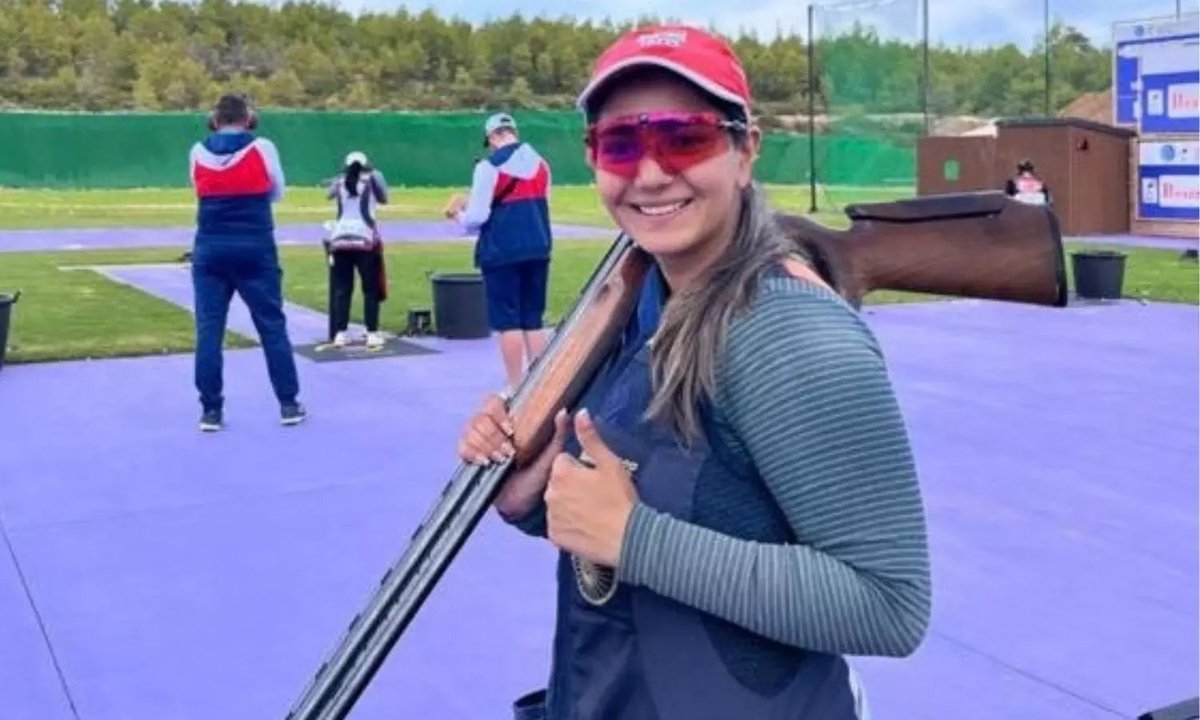 SportsArena1234's tweet photo. SILVER FOR TRAP WOMEN'S TEAM AT THE ASIAN GAMES

The Indian Trio of Neeru, Manisha and Aashima have won 🥈 in Women's Trap team 👏👏

Neeru also qualified for the Individual final

Neeru - 118
Aashima Ahlawat - 106
Manisha Keer - 104 https://t.co/eqc1U7LTaK