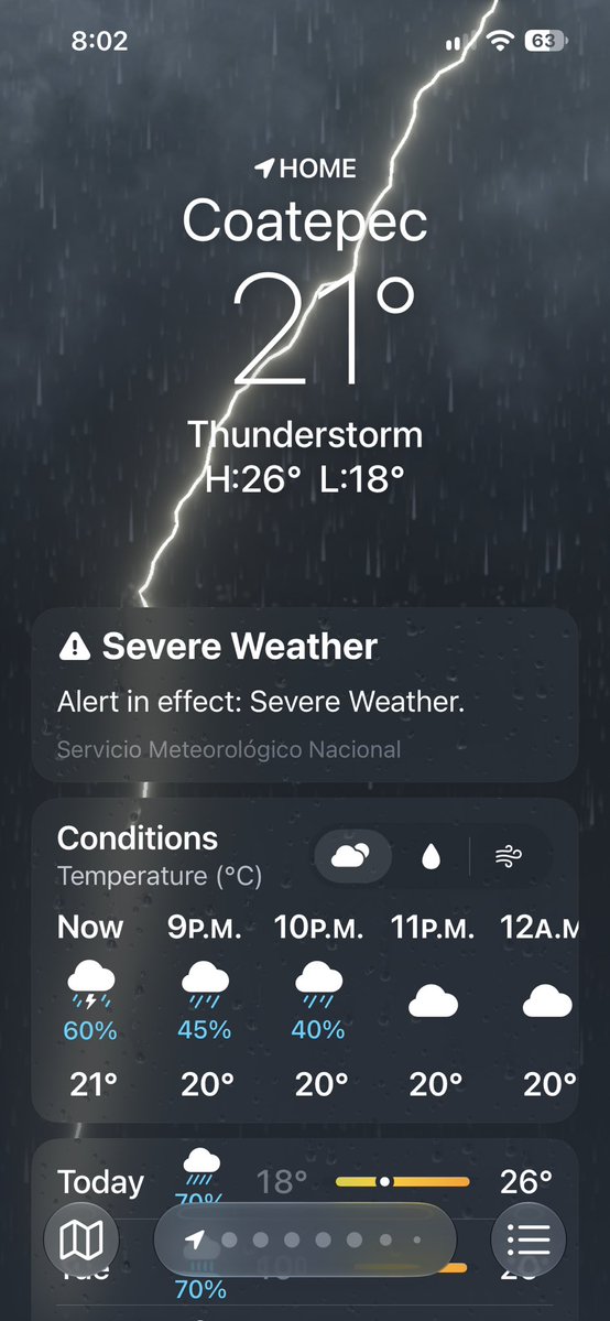Justo1970's tweet photo. Me gustan las noches de tormenta https://t.co/yuiTnVImf7