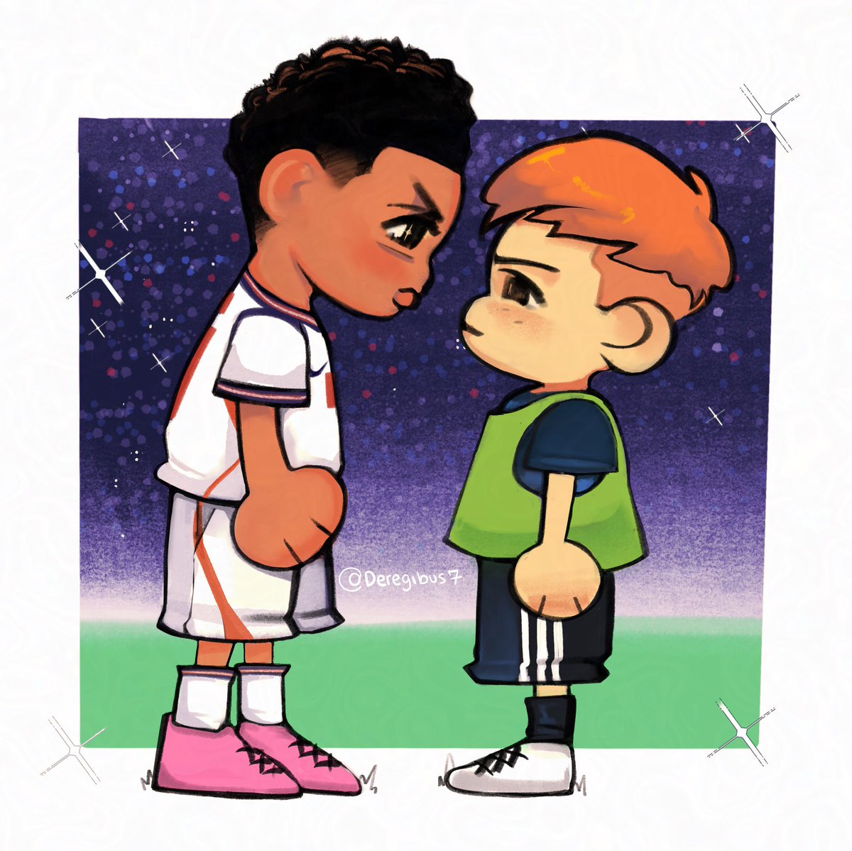 Deregibus7's tweet photo. Jude y el colo chiquitos 
#judebellingham #elcolobarco https://t.co/DcYQ8ipEsY