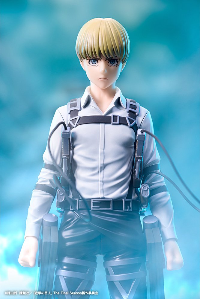 kotobukiyas's tweet photo. 【ご予約開始】
リーズナブルな価格と豊富な品揃えが魅力の「OSHI WORKS」シリーズ！
TVアニメ『進撃の巨人』The Final Seasonより「アルミン・アルレルト」が登場！

手に入れたい方は12月1日（火）までのご予約がオススメです！

▼詳しくはこちら！
https://t.co/KTYYnGYg4C

#進撃の巨人 #shingeki https://t.co/ypxxldkx5K