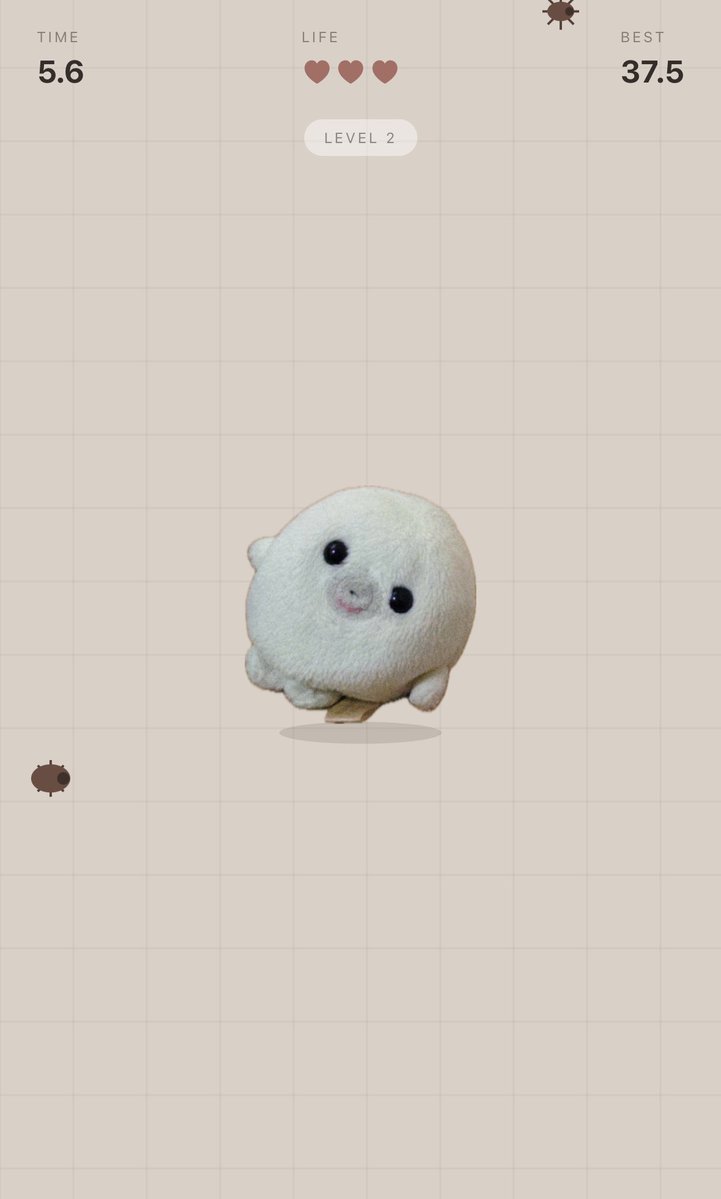 G1D86's tweet photo. ぬいぐるみがダニから逃げるゲーム作りました

https://t.co/EGifDkEtNj https://t.co/T6UqeXj5Ee