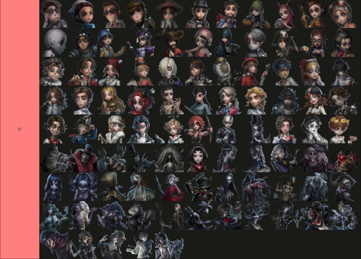 loafofbreadaj's tweet photo. my new W tierlist https://t.co/25IbsgfMrr