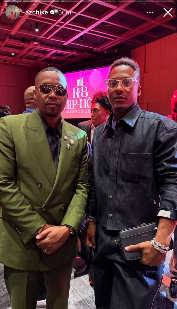 LoveIsback24's tweet photo. AZ CHIKE X NAS 🔥 https://t.co/QL18UXdnef