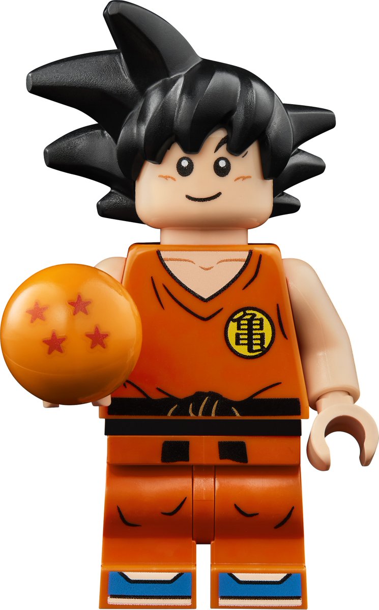 just2goodYT's tweet photo. The new LEGO kid Goku minifigure is PERFECT - like, the translation of his anime appearance while still using regular LEGO minifigure eyes somehow works so well https://t.co/Otj7bbfcoN