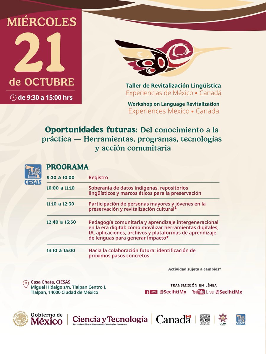 Renili_MX's tweet photo. Registra tu asistencia: https://t.co/ZULkXBWDjh https://t.co/QeeuVKjNtP