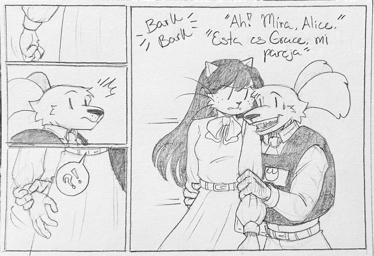 BlancaReverie's tweet photo. Parte 374 🌉 del fancómic de Dogman “Identidad”
#dogman #dogmanmovie #dogmantwt #dogmanfanart #dogmanpetey #peteythecat #dogmanxpetey #fanart #drawings #webcomic https://t.co/61hqA3sy5K