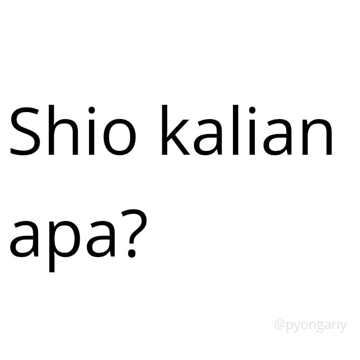pyongariy's tweet photo. Klo aku kelinci https://t.co/PinqB39oum