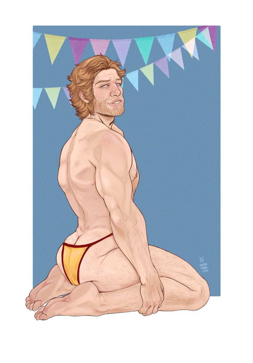 FTL_Art's tweet photo. DONE 
happy birthday Captain Curly! 
Now everyone gets to share the 🎂 https://t.co/kiWPkZkVS5