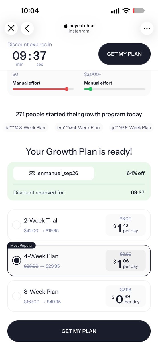 enmanuel_dev's tweet photo. The long onboarding strategy sometimes takes it… way too long 

You have now idea how long heycatch ai onboarding took, only to get me to sign up and pay without no value whatsoever. 

I came in convinced by the ads, I left without finishing. 

Combining a long onboarding with paying before value cannot be that good of a strategy.