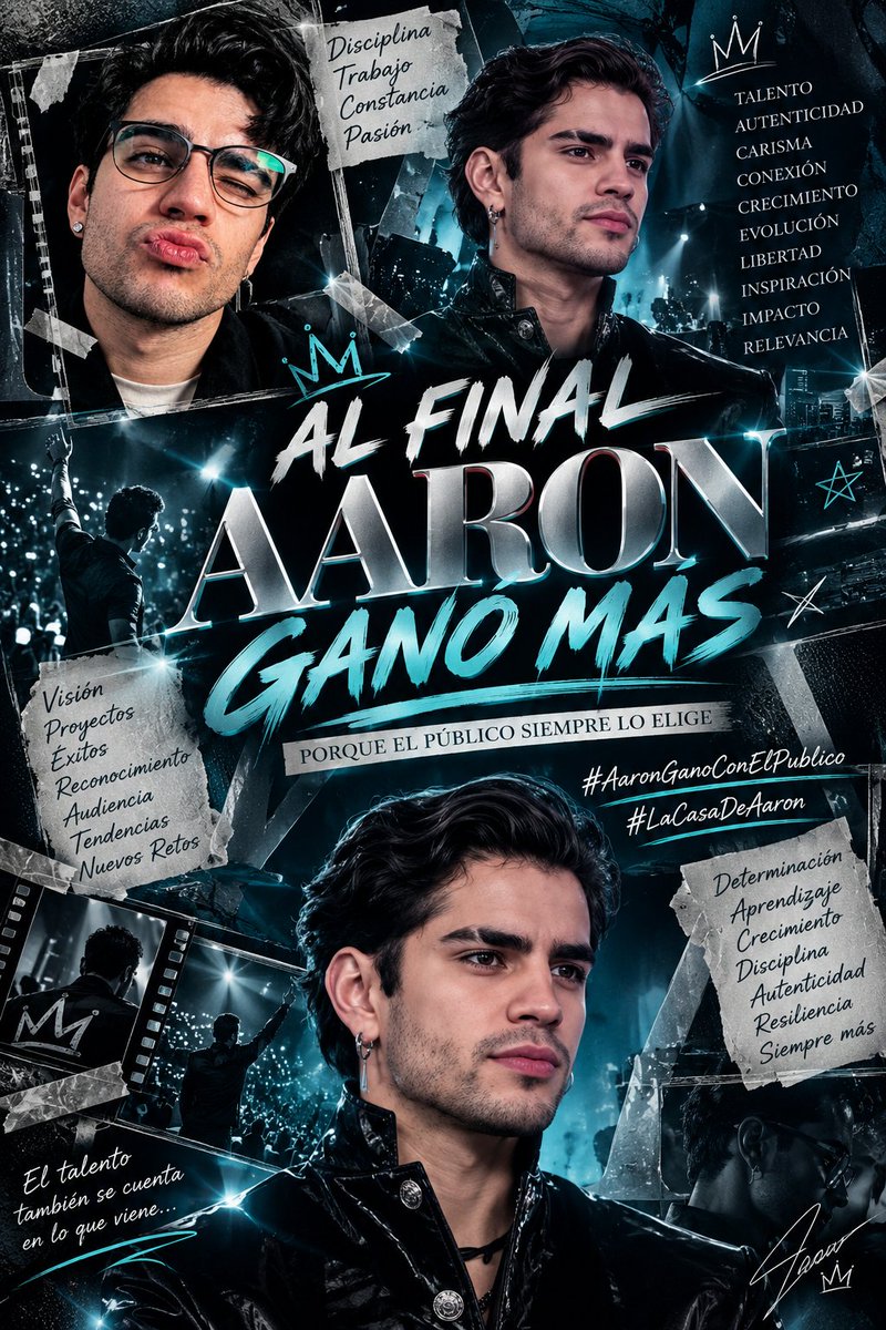 FunadasM20000's tweet photo. AL FINAL AARON GANO MAS
#AaronGanoConElPublico
#LacasadeAaron 
Siempre del lado correcto https://t.co/EEGGTy1sUR