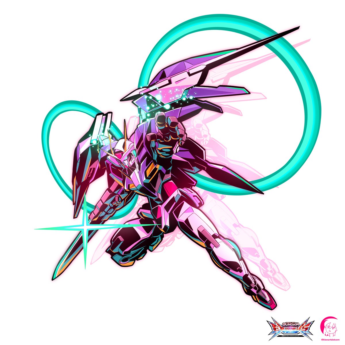 klonartdotcom's tweet photo. gundam 00 trans am raiser https://t.co/O1RICY6TJc
