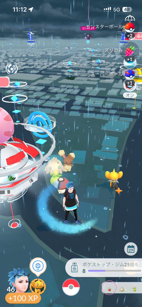 5x5x555's tweet photo. まじでこれなにww相棒ポケにビードルとスピアーが寄生してるwwww #ポケモンGO https://t.co/1kMIsq1YnZ