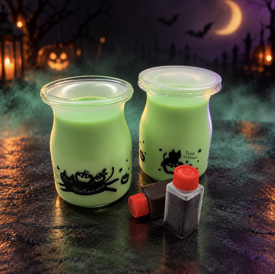 Sucreries_info's tweet photo. 週末は原宿へ！
チョコミント×ハロウィンパーティ🎃

ラインナップに追加して持っていく商品はこちら

チョコミントプリン
付属の〝追い〟チョコミントソースをかけて召し上がれ！

会場はイートインスペースもあるよ☺️

ご来場お待ちしております♪ https://t.co/ollR1QVCUP