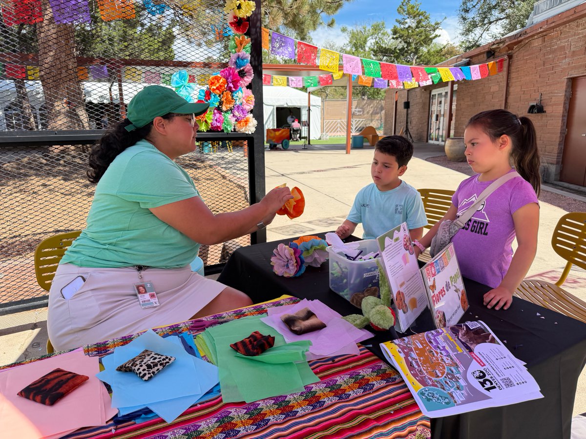 DenverZoo's tweet photo. Join us now through November 1 in celebrating Hispanic Heritage Month and Día de los Muertos at DZCA! 🌼🎨🦋🐾

The area around our former Felines Building has been transformed into a vibrant gathering place where culture, wildlife, conservation and community come together in collaboration with @MexiCultural. 

Guests can explore colorful alebrijes inspired by Zoo animals, community-created artwork, conservation stories, cultural traditions and spaces for remembrance, all while enjoying live performances, animal encounters and interactive art with local artist Óscar Becerra.

Discover the connections between people, animals and the natural world, and celebrate the imagination, connection and legacies that bring us together.

This experience is included with daytime admission. Get tickets at https://t.co/S4deJXZkY2.