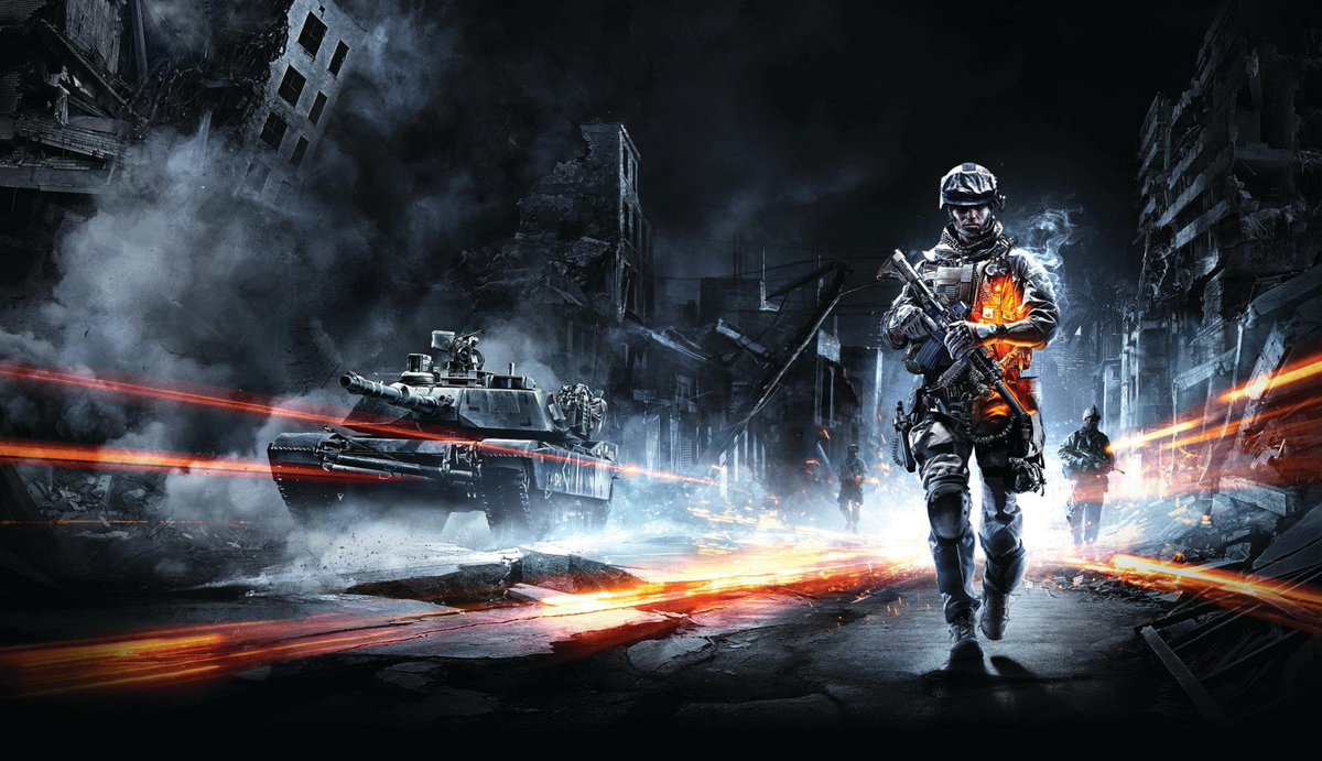 Remnantize's tweet photo. Battlefield 3 (2011) Key Art https://t.co/QhxSwgVkDC