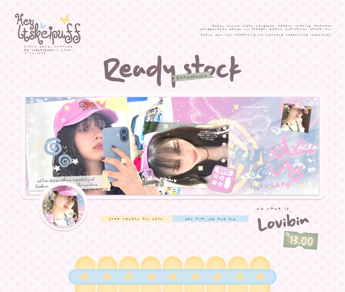heyitskeipuff's tweet photo. Tolong bantu repost, terimakasih🩷 

Aku punya ready stock layout Karina terbaru yang bisa langsung kamu take sekarang!! Marii jajankk

 #zonauang https://t.co/ejKePkhDDV