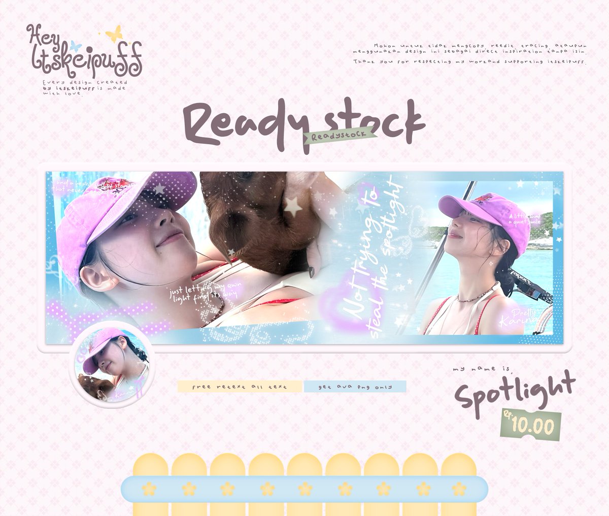 heyitskeipuff's tweet photo. Tolong bantu repost, terimakasih🩷 

Aku punya ready stock layout Karina terbaru yang bisa langsung kamu take sekarang!! Marii jajankk

 #zonauang https://t.co/ejKePkhDDV