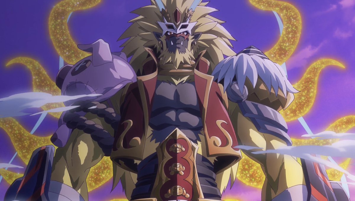 jeyshan26's tweet photo. I finally understand why Ultra Instinct Goku had a random giant spirit body, it wasn’t random at all. 😭

Thank you Digimon Beatbreak for making me realize there was more to it. When in doubt, it’s always Journey to the West. https://t.co/sq6Aanwgib