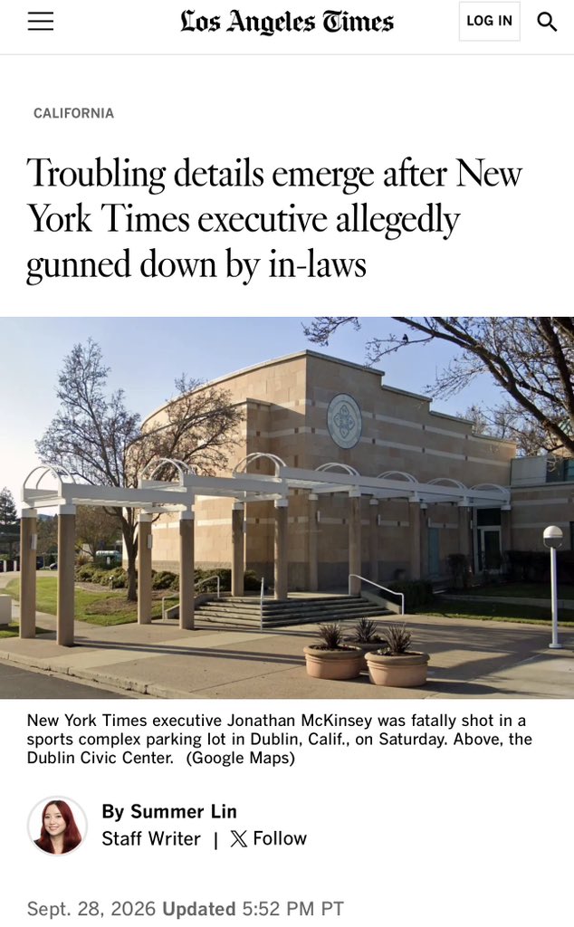 NobleQAli's tweet photo. Actually, it turns out McKinsey was a trans man who filed his own restraining order against his ex-wife, alleging abuse on her part *and* her parents, related to their inability to accept his transition.

An object lesson in why it’s useful to wait until all the details are out. https://t.co/I5rbwMKYaK