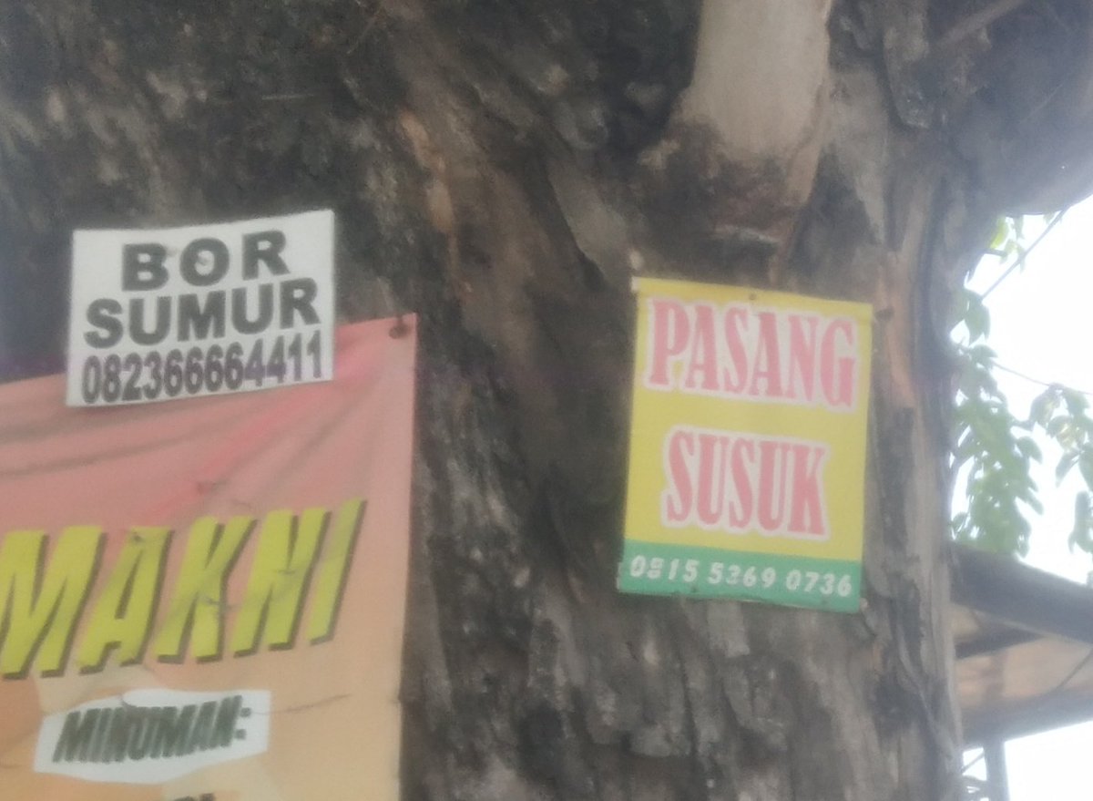 Ateng9f's tweet photo. Sedot WC sama Bor Sumur sekarang punya kompetitor... 😂 https://t.co/zxL3WpSwFQ