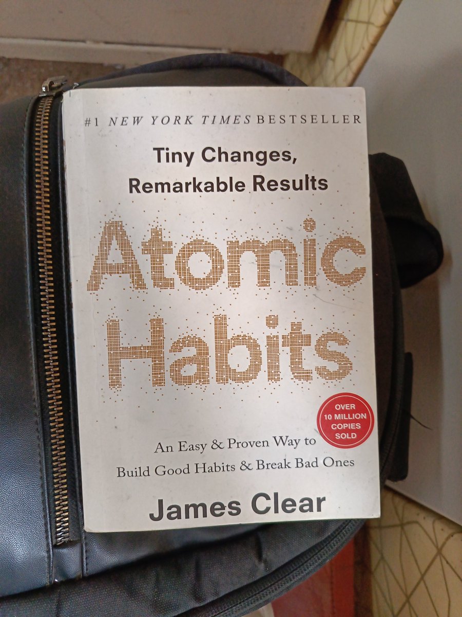 shivankit7557's tweet photo. Starting today’s morning with a journey—and trying to add a few good things along the way to make the journey worthwhile. 🌅

Currently reading Atomic Habits and learning that small, consistent changes can shape the bigger journey. 📖✨

One day at a time. 🚀 https://t.co/MkPAzP9Dvp