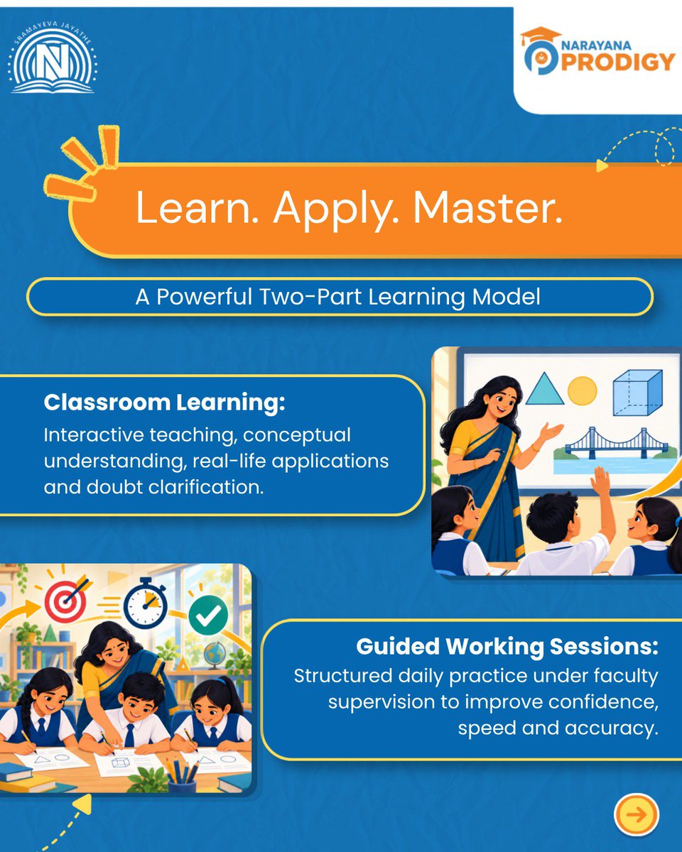 NarayanaProdigy's tweet photo. Smarter learning starts here.
 One Curriculum. One Standard. One Goal. 
Give your child the edge with the CO Curriculum.

 Register now: https://t.co/uKO77cOGx5

#Narayana #NarayanaCO #SmartLearning #FutureReady #StudentSuccess #LearnBetter #EducationMatters https://t.co/HhOhsGdCQE