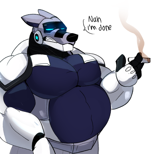 Tarchikoz's tweet photo. Robo-wolf https://t.co/ZOiN8NIqcC