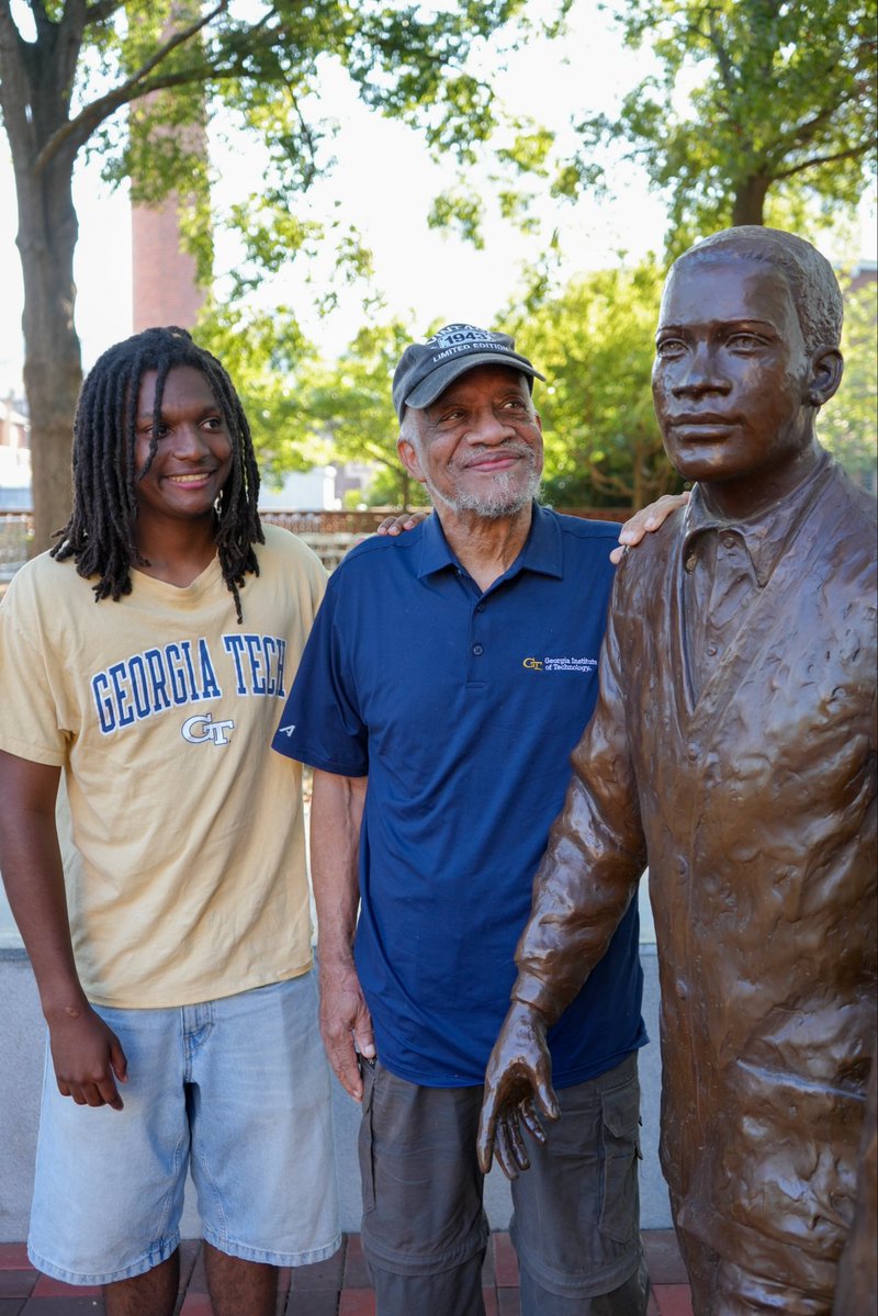 GAFollowers's tweet photo. In 1961, Ralph Long Jr. was one of the first Black students at Georgia Tech. Today his grandson Ralph Long IV is walking those same halls as a computer engineering student. The legacy didn’t skip a generation. https://t.co/wWKYbcXZkA