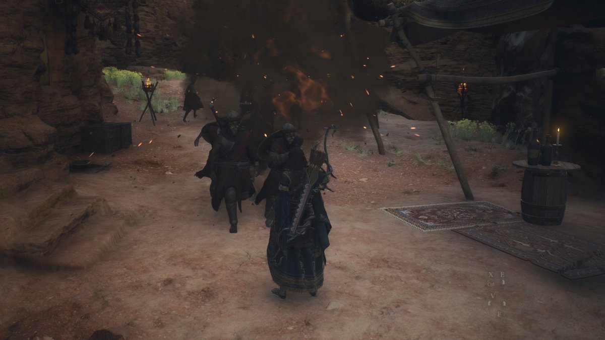 endoizei's tweet photo. ごめんて…そこまでするつもり無かってん…

#DragonsDogma2　＃ドラゴンズドグマ２ https://t.co/RrWlI9ny6F