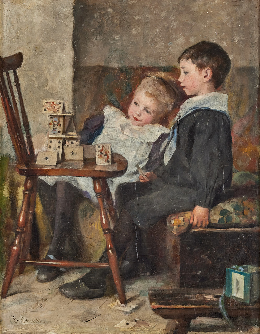 aurumross's tweet photo. "Poetry is ever accompanied with pleasure." -- Percy Bysshe Shelley (A Defence of Poetry, 1821)

🎨 Painting: Emma Ekwall, Barn som bygger korthus, c. 1890

❤️ Like · 🔁 Repost · 🔔 Follow for more

Feel good &amp; Keep smiling ☀️ — Kristina ;D https://t.co/2fIkeHLzy6