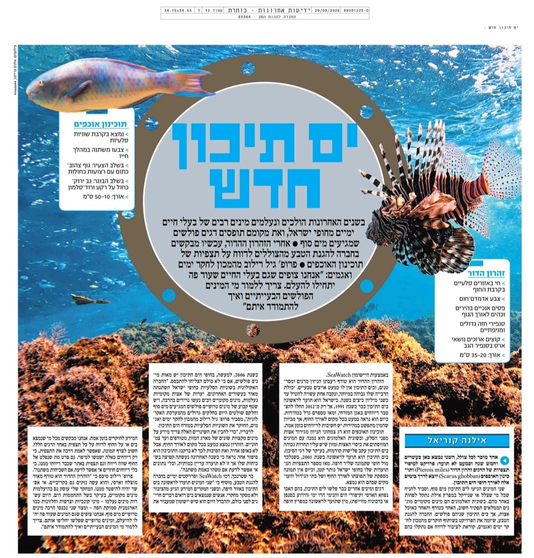 SPNI's tweet photo. זהרון הדור ותוכינון האוכפים, הם שני מינים פולשים, בים התיכון. 

פרויקט חדש שלנו ושל המכון לחקר ימים ואגמים, קורא לציבור לדווח עליהם, במידע ונתקלתם בהם. 

המטרה - להבין את השינויים העוברים על הים, לבצע מיפוי ולדעת טוב יותר, כיצד להתמודד איתם. https://t.co/AnHaPKtuYv