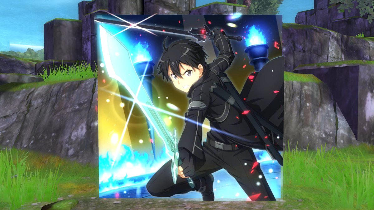 saoif_gameinfo's tweet photo. ||◤𝗛𝗮𝗽𝗽𝘆 𝗕𝗶𝗿𝘁𝗵𝗱𝗮𝘆◢|| 

#SAOIF 内でキリトのイラストを使用したパネルを「全4か所」に設置！
全パネルと一緒にSSを撮影し、SSを添付+#キリトBDパネル2026 を付けて投稿すると、抽選で5名様に《2500アルカナジェム》を進呈🎁

【10/16 23:59】まで

#キリト誕生祭2026 https://t.co/iTVGeaufVj
