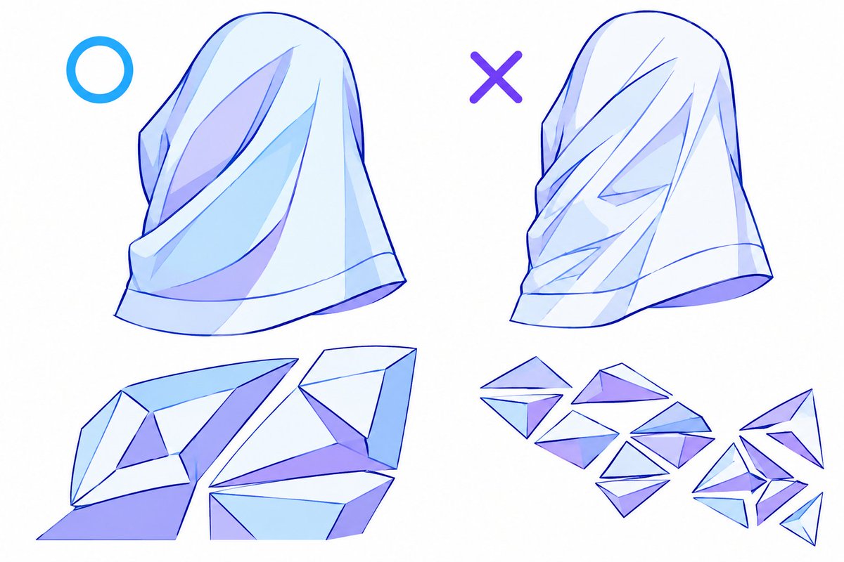 Swaylyx's tweet photo. Simple folds create cleaner, more natural fabric https://t.co/VQw4P59v7l