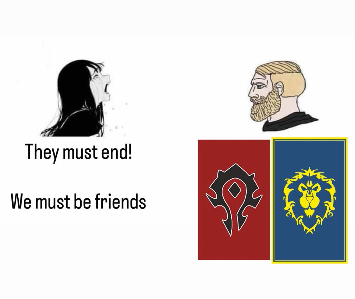 SPFCAMADOR2yde's tweet photo. @Lupenrir @WoWGoldChain “The Factions do not matter, they have to end” https://t.co/YGtxmDXG9G