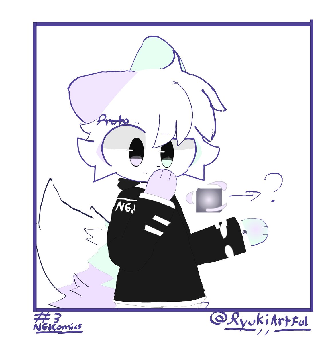 RyukiArtx's tweet photo. NGdComics #3: Figuring the powers/i Need more practicing with comics design. #artmoots #furryart https://t.co/SXfuQDRf9y