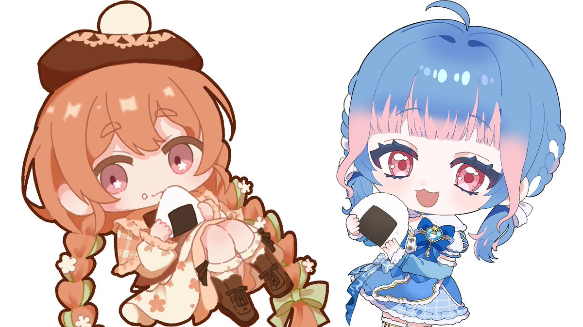 SEIYUPROTOTYPE's tweet photo. 【番組情報】
本日21時からは「秦佐和子の声優PROTOTYPE」×「倉丸莉子の声優PROTOTYPE」のコラボ放送！

Wおむすび情報も🍙🍙

▼放送URL
https://t.co/fheoYJTh5X(秦佐和子)
https://t.co/xmJugJgGtE(倉丸莉子)

#秦佐和子 #本間エーナ #倉丸莉子 #滋賀丸りこた https://t.co/XFyHQ4cxsh