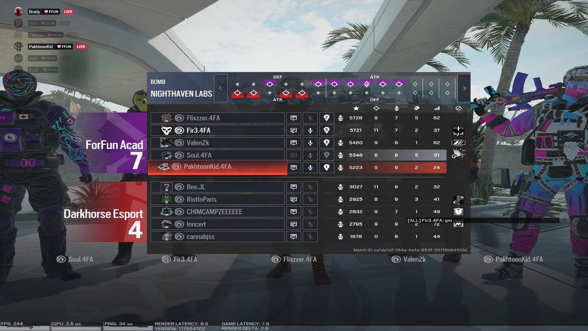 Soul_Siege's tweet photo. We win against dark horse esports we go into semis still undefeated🗣️🗣️🗣️ #4Fun #4FunAcad https://t.co/zYFDGknF40