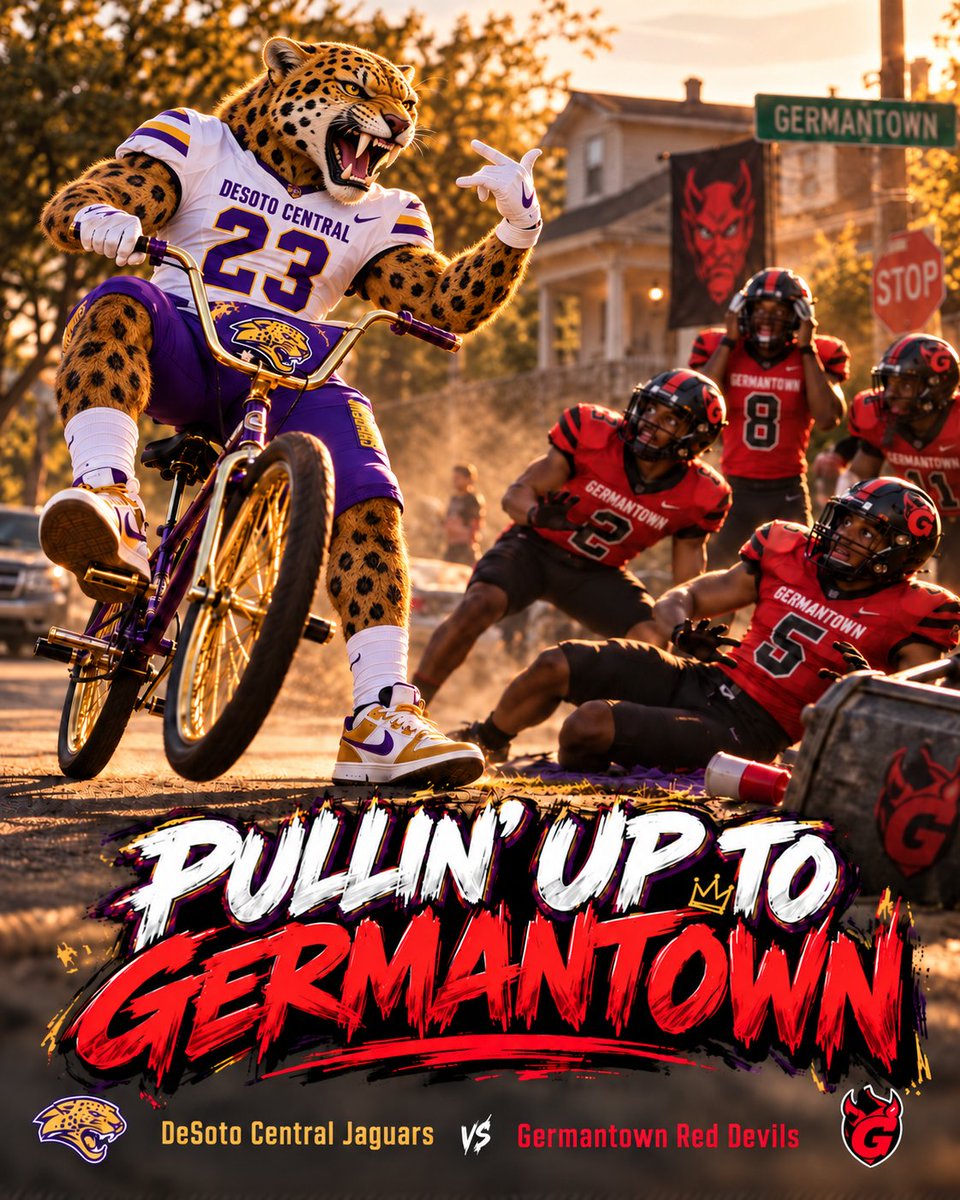 TylerBraswell23's tweet photo. PULLINโ UP TO GERMANTOWN ๐ค๐๐๐
Road game. Business trip. Ready to compete.
DeSoto Central vs Germantown Red Devils
October 2nd | 7:00 PM
#GoJags #DeSotoCentral #Gameday #RoadGame #ClassOf2028 #TylerBraswell #23 #Linebacker #MLB #FootballRecruiting @athletics_dc @theeejamesp https://t.co/4tL1ryZcQZ