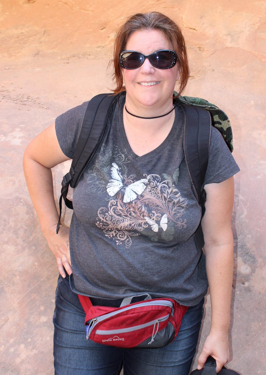 UtahWifeKris's tweet photo. Me in Goblin Valley Utah a few years back. https://t.co/FrdAyhY7pJ